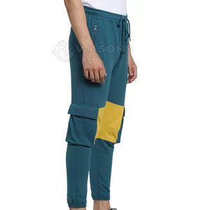 Top Selling Men's Heavyweight Mid Waist Straight Casual <b>Fit</b> Cotton Joggers Breathable Eco-Friendly for Daily Wear Street Style - Product Image 2