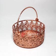 Modern Personalized designer Vintage metal Handmade <b>Storage</b> Containers customized logo print big <b>hamper</b> baskets for gifting - Product Image 5
