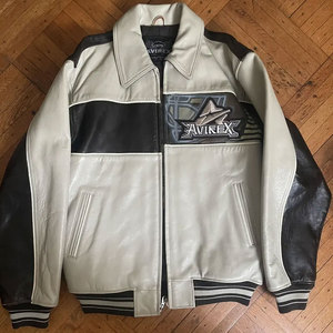 Blouson aviateur homme, vestes en cuir Avirex, coupe-vent et imperméables, manches longues, vestes en cuir Avirex pour homme - Product Image 1