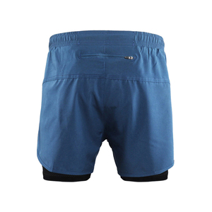 Halal Awrah Covering Men's Islamic Swim Shorts Solid Style Casual Waterproof Breathable 100% Cotton Elastic Waist Activewear - Product Image 4
