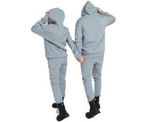 Conjunto Deportivo Personalizado XL de Algodón sin Costuras, Corte Ajustado, Unisex, Ropa Deportiva de Invierno, Conjuntos para Correr, con Logotipo, Tallas Grandes, Transpirable, para Maternidad - Product Image 2