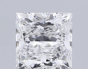 2,50 CT G VVS Certified Lab Grown Diamonds Alta calidad HPHT Princess Cut Real Jewelry de India IGI Certified - Product Image 1