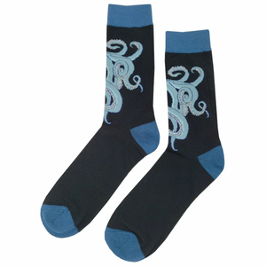 Chaussettes habillées tendance en mélange de coton doux et extensible, design coloré et unique, coupe haute pour un confort quotidien - Product Image 1