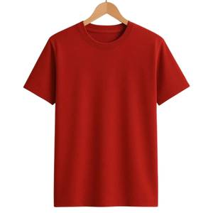 เสื้อยืดผู้ชาย โพลีเอสเตอร์ ไนลอน แขนสั้น คอกลม สีพื้น เรียบง่าย สไตล์ลำลอง ไม่มีลาย รับผลิตแบบ OEM ขายส่ง - Product Image 2