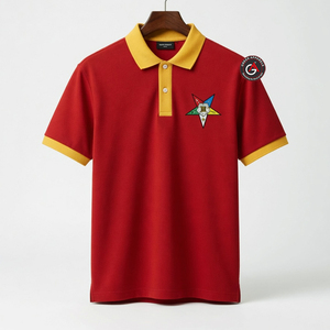เสื้อโปโลกอล์ฟแขนสั้นมีกระดุมแบบเรียบ100% ผ้าโพลีเอสเตอร์สำหรับผู้ชายจาก2024ขายดี - Product Image 3