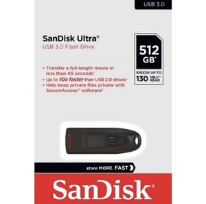 Good Capacity Sandisk Usb ultra 3.0 Pendrive 64gb <b>128gb</b> 256gb 512gb - Product Image 2