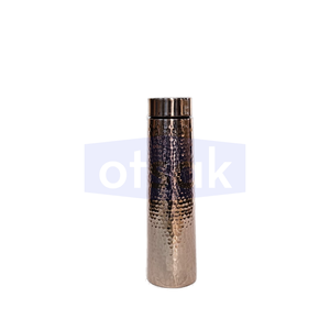Botella de Agua Tradicional de Cobre Martillado Ecológica para una Hidratación Diaria Saludable - Product Image 3
