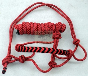 Cowboy Nylon Ridding Horse Halter Style selle anglaise confortable avec sangle réglable et muserolle tressée - Product Image 1