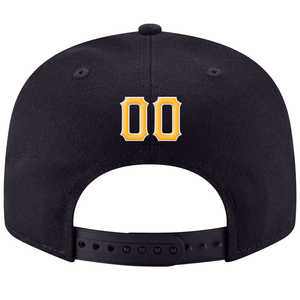 Gorra de Béisbol Personalizada de 6 Paneles de Gamuza con Cierre a Presión, Logotipo Bordado en 3D, Visera Plana Ajustable, para Deportes al Aire Libre - Product Image 6