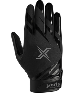 ถุงมือรับบอลอเมริกันฟุตบอล XORTS XC-AFG703 รุ่น Custom Joker สีม่วง พร้อมซิลิโคนกันลื่น ปิดด้วยแถบตีนตุ๊กแก เหมาะสำหรับใช้งานกลางแจ้ง - Product Image 4
