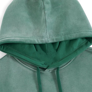 Sudadera con Capucha Unisex Personalizada con Lavado Ácido para Hombre, 100% Algodón, Felpa Gruesa, Logotipo Bordado de Calidad, Sudadera con Capucha Estampada - Product Image 3