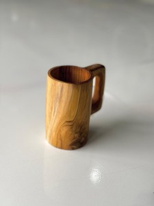 Eco Friendly Wooden Coffee Mug Handmade Sustainable Kitchenware Supplier Natural Wooden Cup Organic Wooden <b>Drinkware</b> - Product Image 5