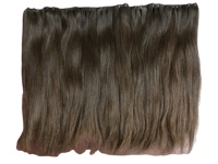 Cheveux humains vierges Remy 100% naturels, double épaisseur, 100g, couleur brun naturel vietnamien, pour décoloration et permanente