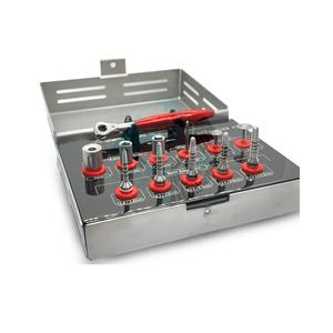 Meilleure société Pissco pour 8 pièces poinçon de tissu trephine perceuse revêtue de titane Kits d'implants dentaires allemand en acier inoxydable - Product Image 4