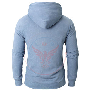 Sudadera con Capucha para Hombre, Estilo Único, Casual, 100% Algodón, Sólida, para Invierno, Resistente al Viento, Transpirable, Corte Holgado, Tejido de Felpa - Product Image 2