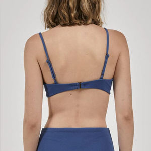 ชุดบิกินี่ถักลายทึบ 2 ชิ้น ขนาดพลัสไซส์ ปรับแต่งได้ตามเทรนด์  ชุดว่ายน้ำชายหาด ป้องกันแบคทีเรีย ผู้ผลิต OEM ประเทศปากีสถาน - Product Image 5