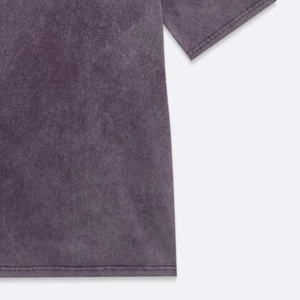 T-shirts pour hommes de haute qualité, style streetwear, avec logo personnalisé, délavés à l'acide, col rond, manches courtes, coupe ample, très demandés - Product Image 4