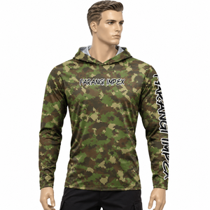 Sweat à capuche de chasse camouflage numérique Woodland Desert pour hommes, imprimé sur mesure, vêtements de chasse pour cerfs, dindes, canards et oiseaux aquatiques - Product Image 6