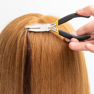 Pinzas de Alta Calidad para Extensiones de Cabello de Color Personalizadas, Anillos Compuestos de Grado Quirúrgico Premium, Fuerte Sujeción, Comerciales - Product Image 6
