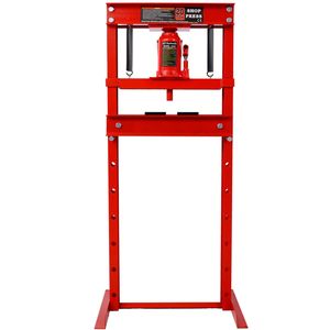 Pressa Idraulica da Officina da 20 Tonnellate per Piegare, Raddrizzare, Installare Cuscinetti, Giunti Universali, Giunti Sferici, Pulegge - Parti Incluse - Product Image 1