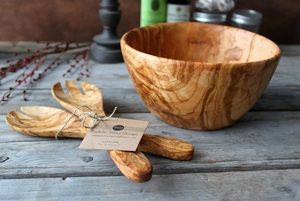 Tazón de madera, cuenco de madera, tazones, tazón para ensalada, regalo de madera, regalo de cumpleaños, regalo para ella, regalo para él, regalo de cocina, regalo de Navidad - Product Image 5