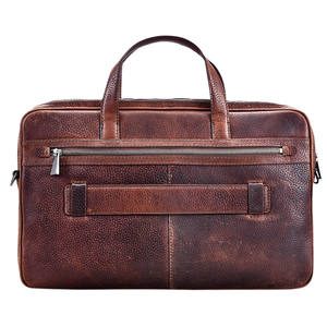 Sac à dos pour ordinateur portable en cuir véritable, sacoche élégante pour homme, idéal pour les affaires - Product Image 6