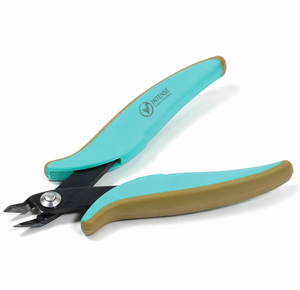 5 Inch Stainless Steel Jewelry <b>Wire</b> Cutter Pliers Semi-Flush Precision Cutting Tool with Ergonomic Handle for DIY <b>Craft</b> Supplies - Product Image 1