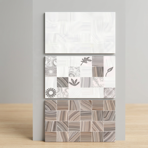 Floral Design Residential Project Kitchen Bathroom Glossy Glazed Ceramic Digital <b>Wall</b> Tiles 200x300mm Vistaar - Product Image 5