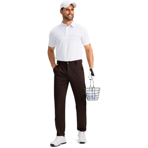 Pantalon de survêtement slim extensible pour homme 2026, 5 poches, idéal pour le golf, les loisirs, les voyages, le travail et les occasions habillées, technique imprimée - Product Image 3