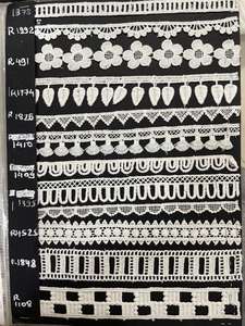 Encaje GPO suave y ligero, perfecto para bordes de sarees, dupattas y diseños de blusas. - Product Image 3