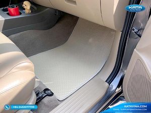 Tapis KATA complets gris, ensemble de 5 pièces, 5 mm d'épaisseur, PVC imperméable, sans odeur, facile à nettoyer, protection de la batterie, garantie 1 an pour les véhicules électriques BYD - Product Image 5