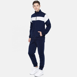 Tracksuits Zip <b>Hoodie</b> Stand Collar Solid Blank <b>Lightweight</b> Oversized Breathable Unisex 100% Polyester Men Cheap Price Custom - Product Image 3