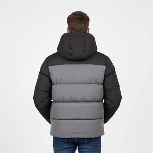 Blouson matelassé pour homme, personnalisé avec logo imprimé, à capuche, imperméable, coupe-vent, grande taille, streetwear, effet thermique, couleur changeante, surdimensionné - Product Image 3
