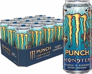 Vente en gros de 24x Monster Energy Aussie Style Lemonade 500ml, boisson au jus, saveur d'agrumes rafraîchissante, boost d'énergie, stock en vrac, prix bas - Product Image 4