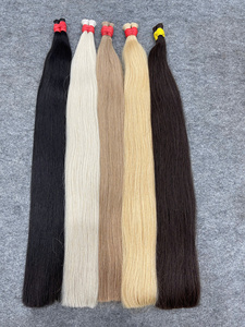 ผมแท้เวียดนามแบบขายส่งจำนวนมาก สีธรรมชาติ ผมต่อแบบดิบ คิวติเคิลเรมี่ ผมตรงธรรมชาติ - Product Image 2