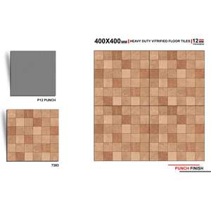 Azulejos de Porcelana para Exteriores de Alta Resistencia, Diseño Cerámico Glaseado, 400x400mm, 40x40cm, 16x16, para Estacionamientos, Venta al Por Mayor - Product Image 6