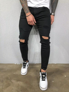 Jeans Biker Droits pour Hommes Bufa Jean Factory – Coupe Classique, Respirants, Extensibles, Taille Moyenne – Nouveauté Tendance - Product Image 2
