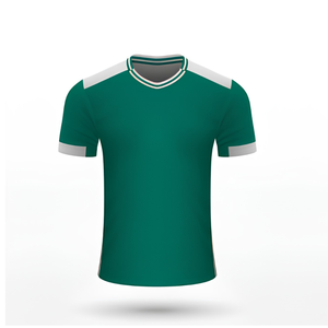 Camiseta de Fútbol Estilo Gaélico, Diseño Regional Irlandés, Manga Corta, Cuello en V, Botones, Estampada, Verano, 100% Poliéster - Product Image 1