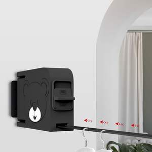 Stendibiancheria da Parete Nero 160mm - Product Image 6