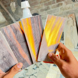 แผ่นเขาควายสีทำมือ ปี 2025 สัมผัสเหมือนจริง งานฝีมือสี่เหลี่ยมผืนผ้าสุดหรูทันสมัย สำหรับกรอบแว่นตา ด้ามมีด - Product Image 4