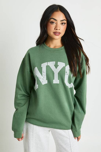 Sudadera de Manga Larga con Cuello Redondo y Hombros Caídos, Bordada, de Alta Calidad OEM, con Logotipo Personalizado, Sudadera con Capucha para Mujer - Product Image 4