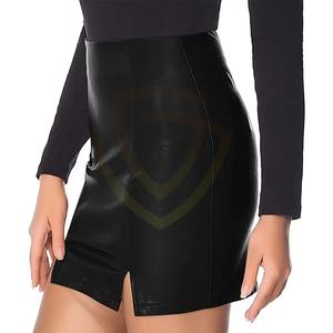 Faldas de Cuero Genuino para Mujer, Cintura Natural, Estilo Casual, Ecológicas y Transpirables, Nueva Llegada - Product Image 1