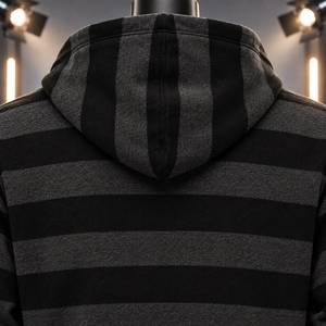 Plus Size Men's <b>Hoodies</b> & Sweatshirts Customized Stripes Anti Piling <b>Polyester</b>/Cotton Jersey Winter Regular Sleeve Oversize - Product Image 5