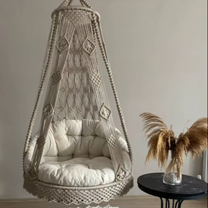 25 Colors Macrame Swing, Hanging Chair, Hängesessel, Swing Chair, Macrame Rocking Swing Chair, hanging chair indoor - Product Image 1