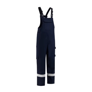 Salopette de travail professionnelle en coton imperméable pour la navigation, salopette à double genouillère, salopette de charpentier en coton - Product Image 1