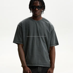 Streetwear Vintage personnalisé maille surdimensionné Boxy T-shirt haut court Hockey sur glace Football maillots T-shirt hommes Logo personnalisé - Product Image 4