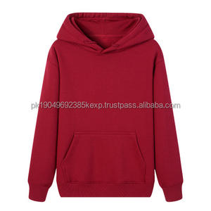 Sudadera con Capucha Extra Grande para Hombre, de Algodón Básico, con Bolsillo Tipo Canguro, Estilo Casual Elevado, Técnica Bordada, con Capucha, para Otoño - Product Image 3