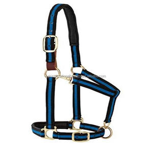 Caballo ecuestre de nailon con cuello Halter de alta calidad, productos de Carreras de Caballos personalizados con hardware de latón ajustable, venta al por mayor - Product Image 5