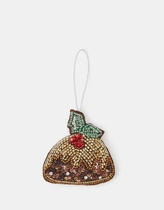 Breloque de sac de luxe faite à la main avec perles brodées, motif Good Smile, porte-clés pour sacs - Product Image 6