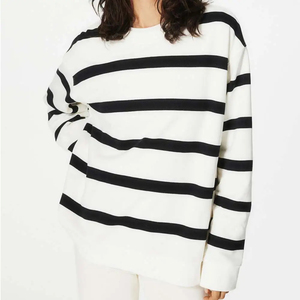 Sudadera de Mujer de Moda 2026, Forrada, con Patrón Tejido, Antipilling, Transpirable, Ligera, Cortavientos, de Corte Holgado - Product Image 3